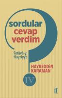 Sordular Cevap Verdim IV Sordular Cevap Verdim IV